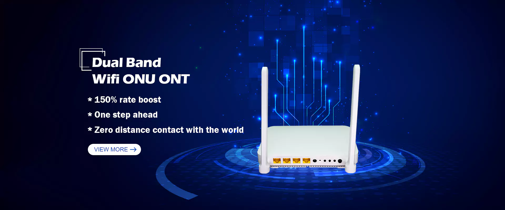 Кина двоен бенд wifi5 onu ont